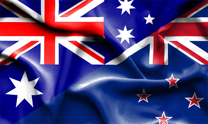 Флаг Новозеландии Фото